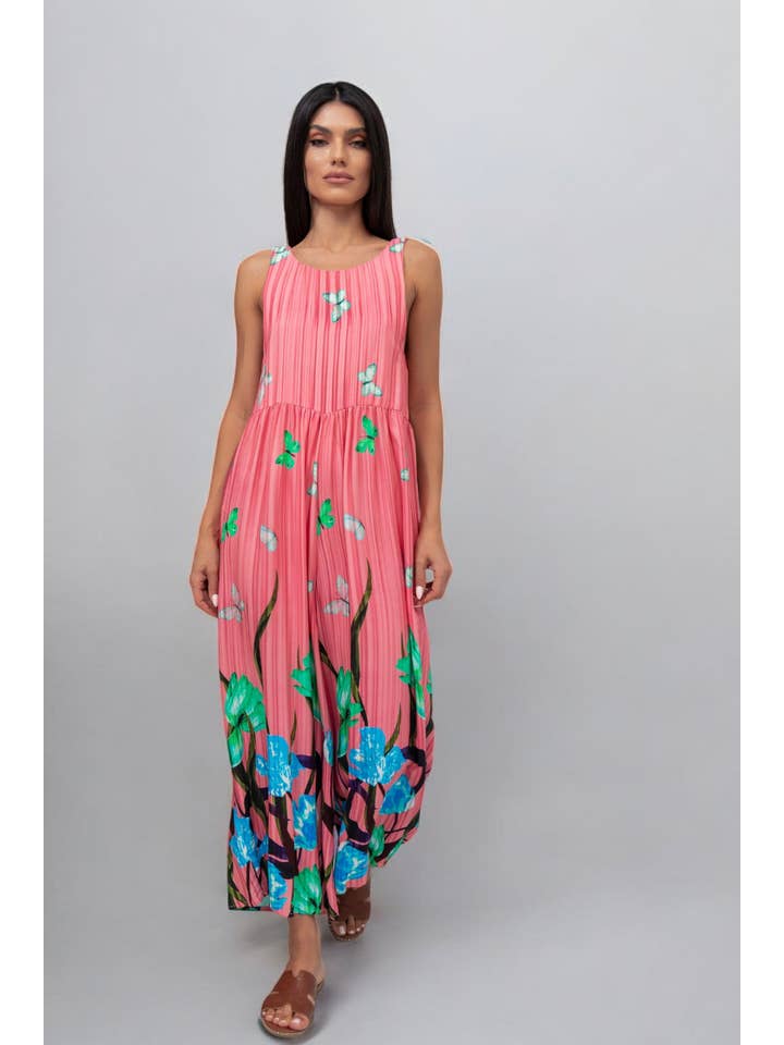 FAME GREECE - Wholesale Jumpsuit - Women's - F-387 BUTTERFLIES JUMPSUIT