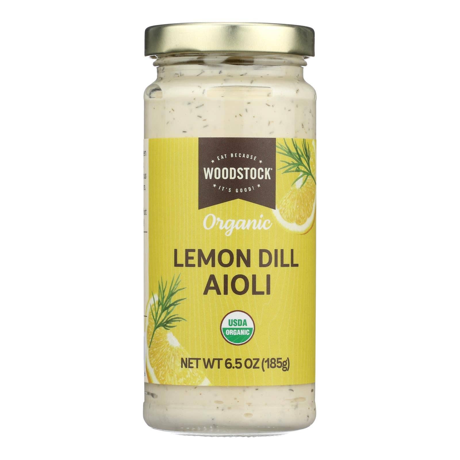 Everyday Supply Co - Wholesale Sauce - Woodstock - Lemon Dill Aioli - Case Of 6-6.5 Oz0