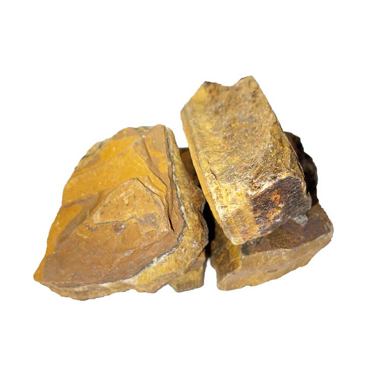 Pedras ásperas olho de tigre - 500grs por atacado de France Mineraux