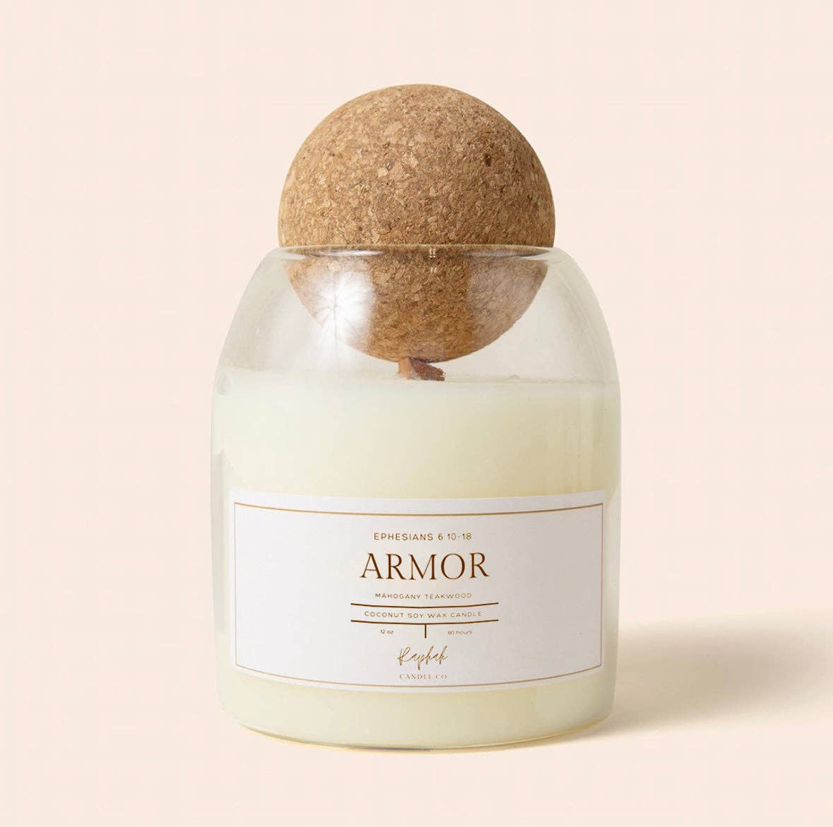 Raphah Candle Co - Wholesale Jar/Filled Candle - Armor1