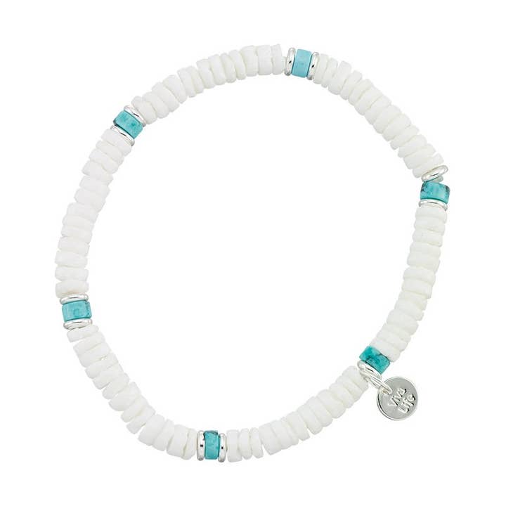 BR Clam Shell/Stone Stretch-12 pour la vente par World End Imports Jewelry & Gifts