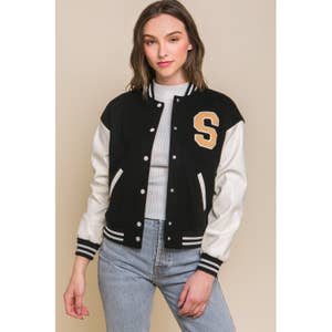Varsity Jackets - Cute Outerwear  Jacket outfit women, Fashionista clothes,  Women shirt top