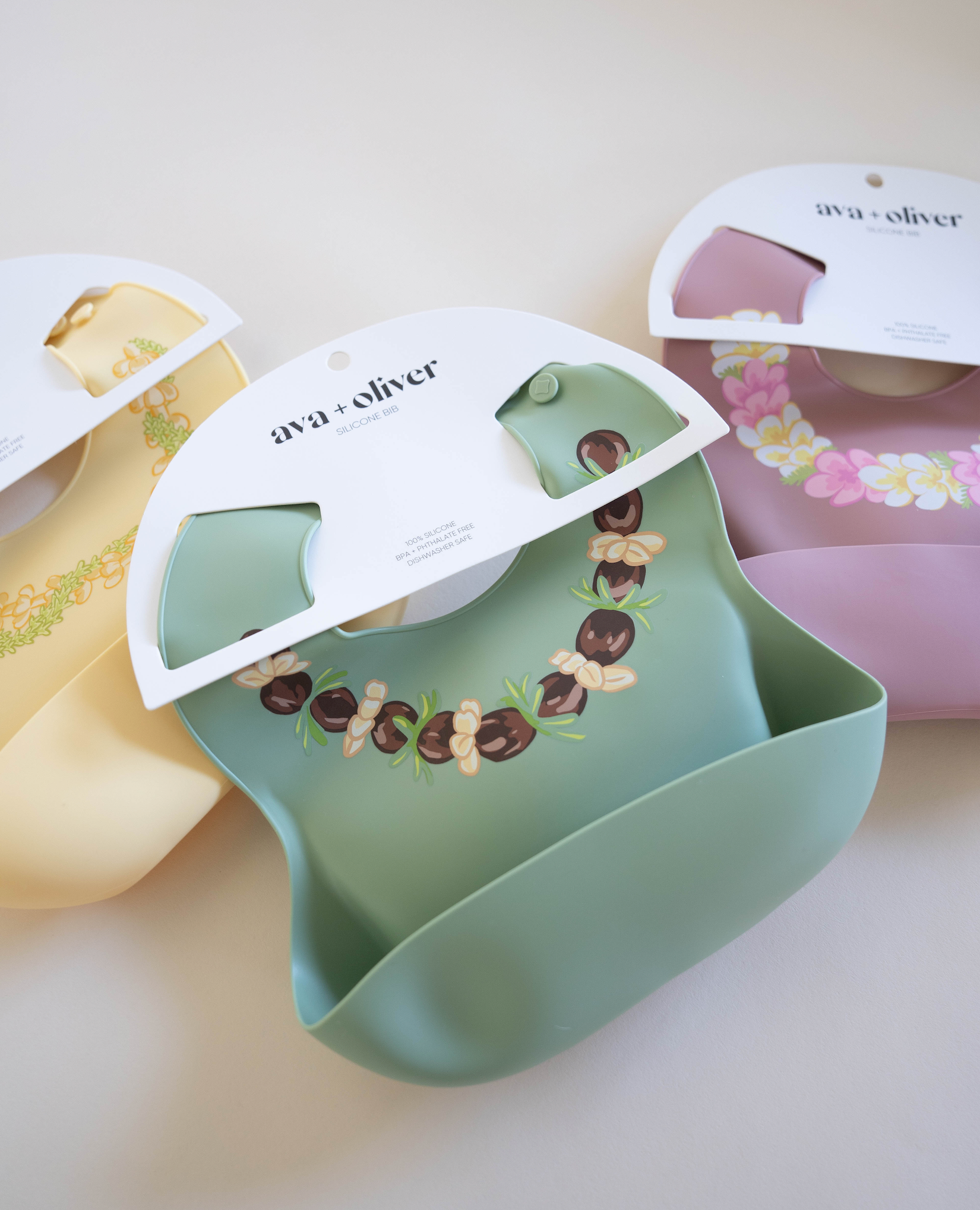ava + oliver - Vente Bavoir - bébés - Bavoir en silicone28