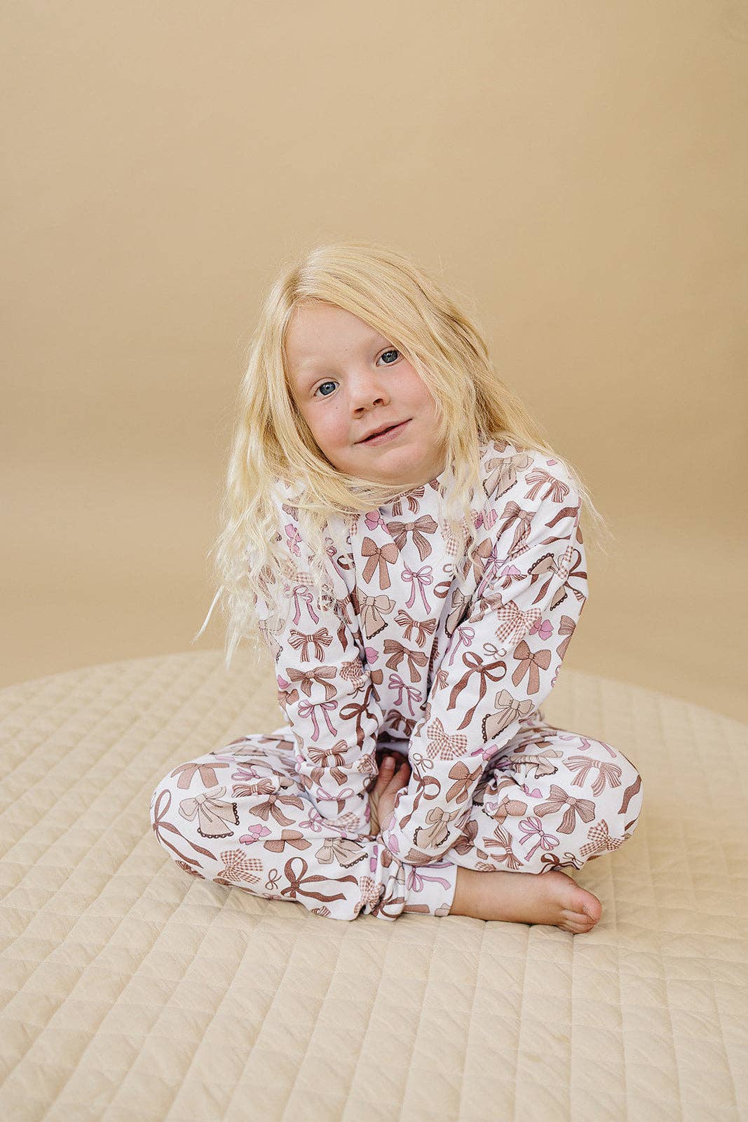 Lucky Panda Kids - Wholesale Top & Pant Set - Kids - Jogger Set | Mocha Bows14