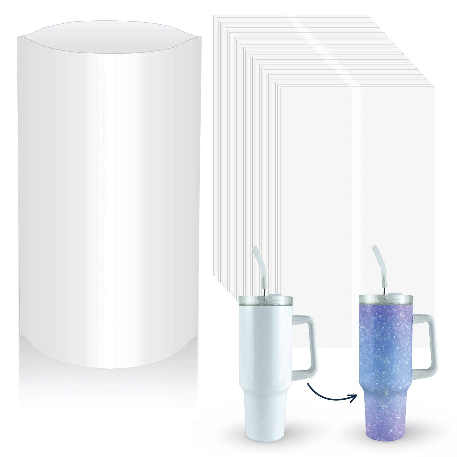 Hogg Outfitters - Wholesale Craft Supplies - SHRINK WRAP FOR SUBLIMATION TUMBLERS0