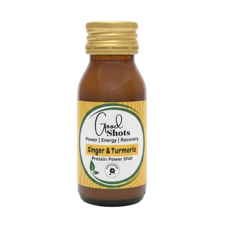 Protein Power Shot - Ingwer Kurkuma - Energie & Erholung für den Großhandel von Good Shots