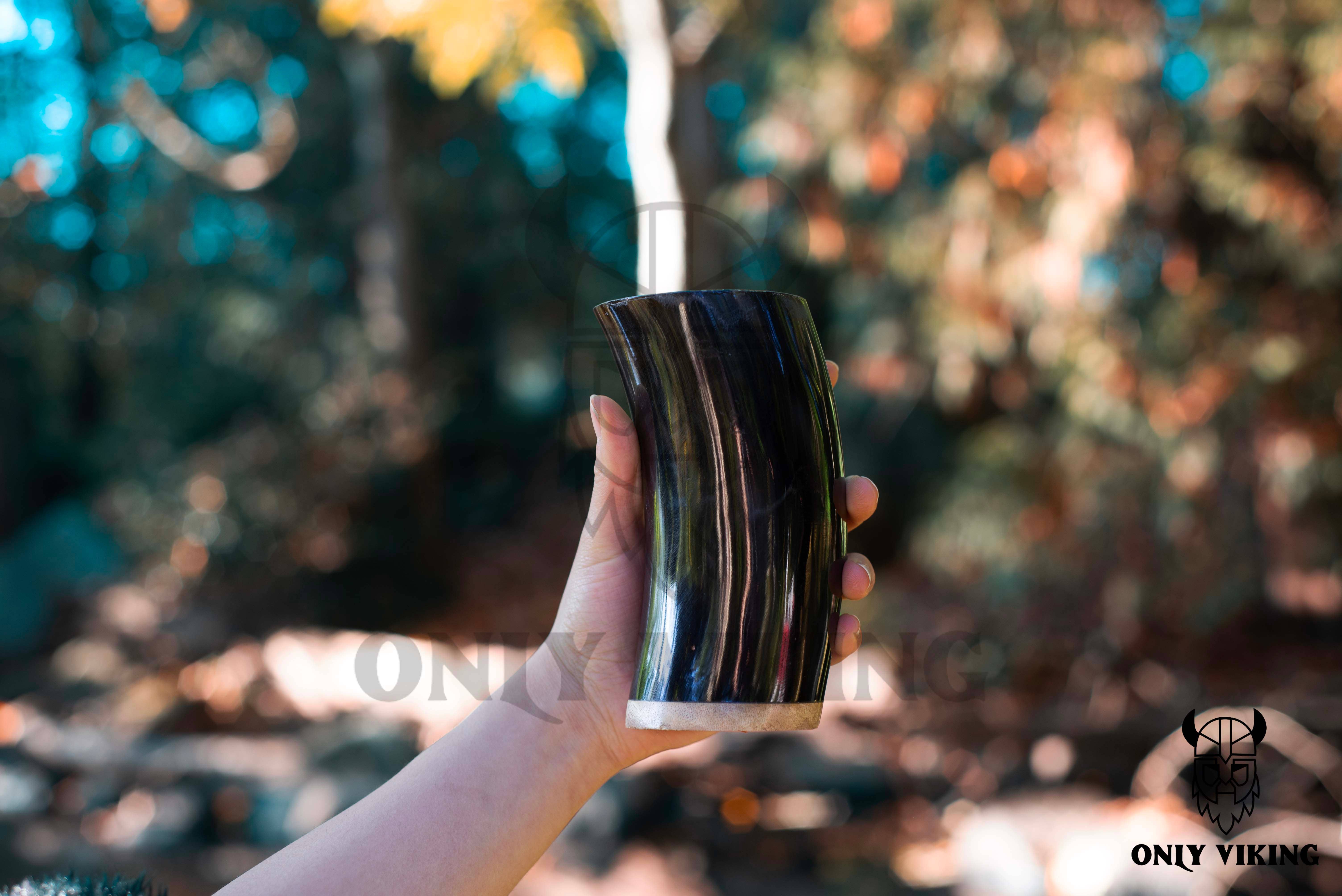 OnlyViking - Wholesale Drinking Glass/Cup - Drinking Horn Beer Stein 6 Inch | OnlyViking5