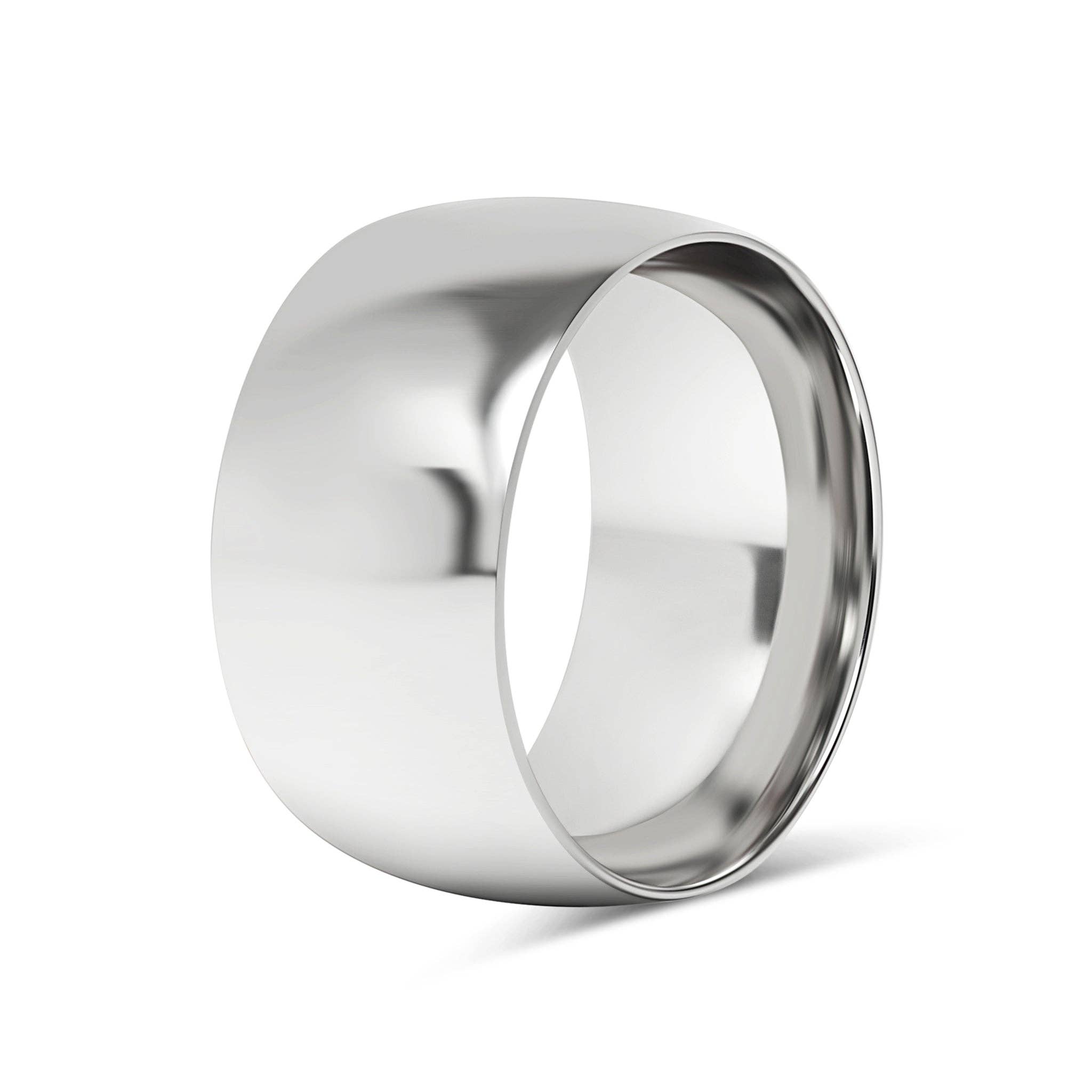 WJW - Wholesale Band/Stacked Ring - Highly Polished Rounded Stainless Steel Blank Ring 2mm - 6mm8