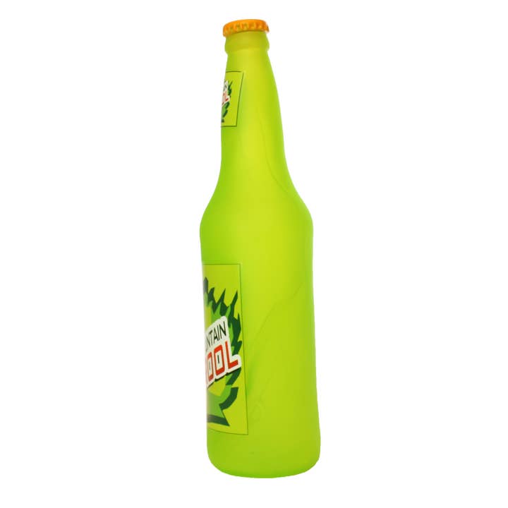 Tuffy Dog Toys - VIP Products – Großhandel Haustier-Quietschspielzeug – Hund – Silly Squeaker Bierflasche Mountain Drool, Quietschendes Hundespielzeug