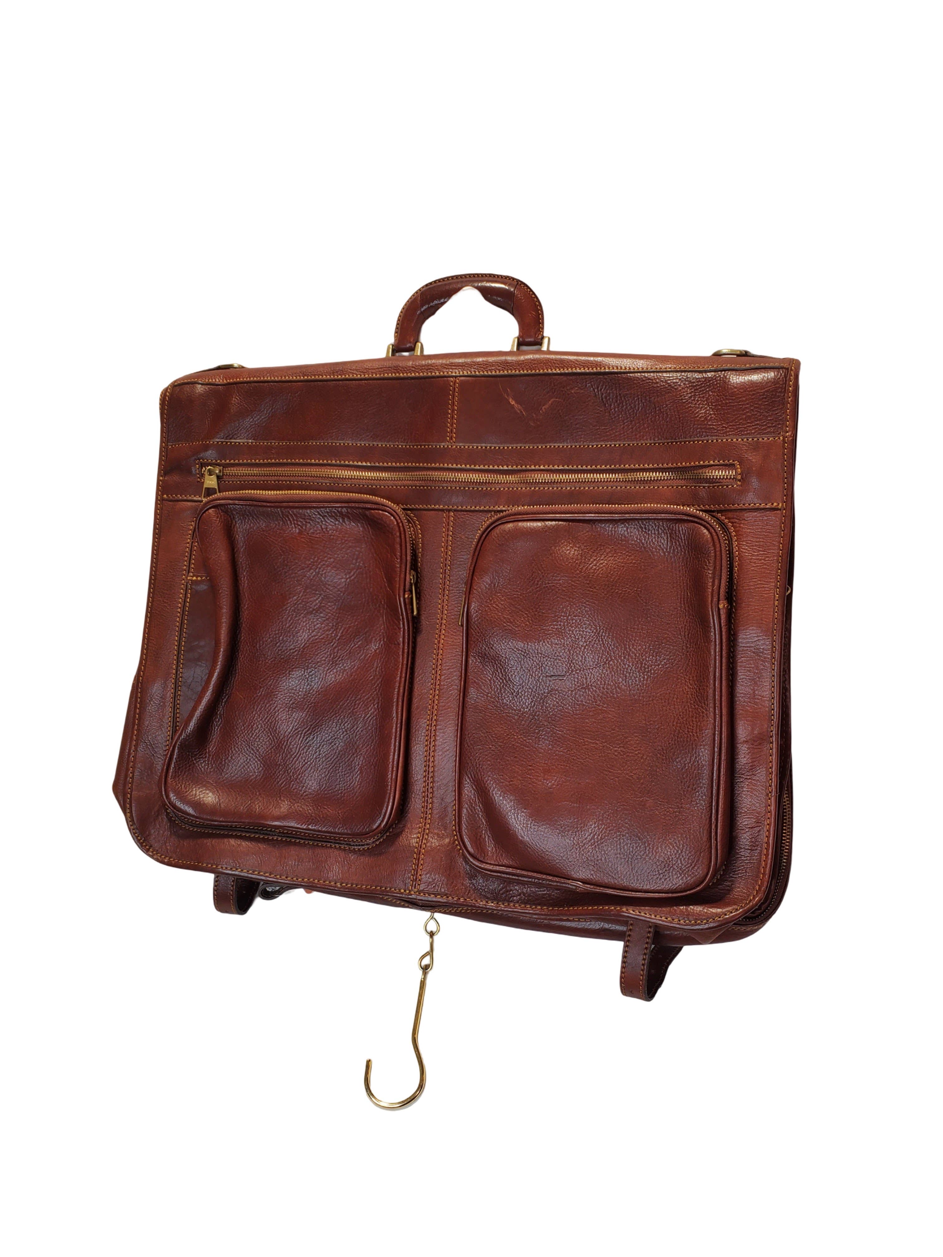 Charlie Leather - Wholesale Garment Bag - Unisex - Adriano Extra Large Garment Bag2