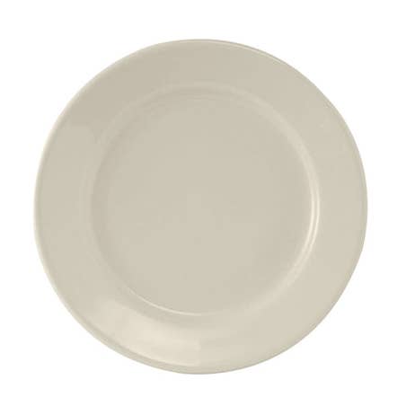 Rolled Edge Ceramic Plate, 5.5" for wholesale by Tuxton Home
