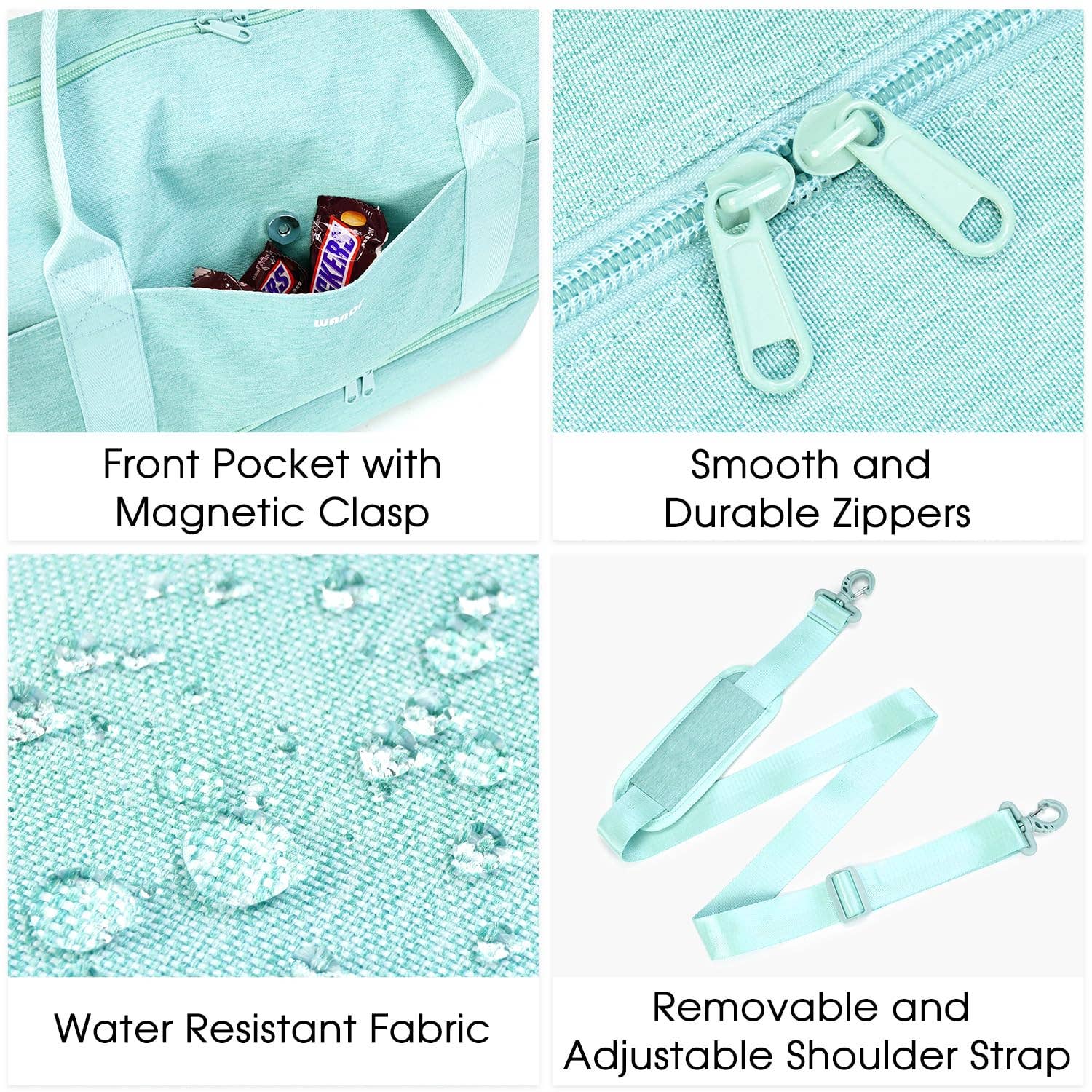 wandf - Wholesale Luggage - WF3417 Travel Bags Set Duffel Bag For Spirit Airlines24