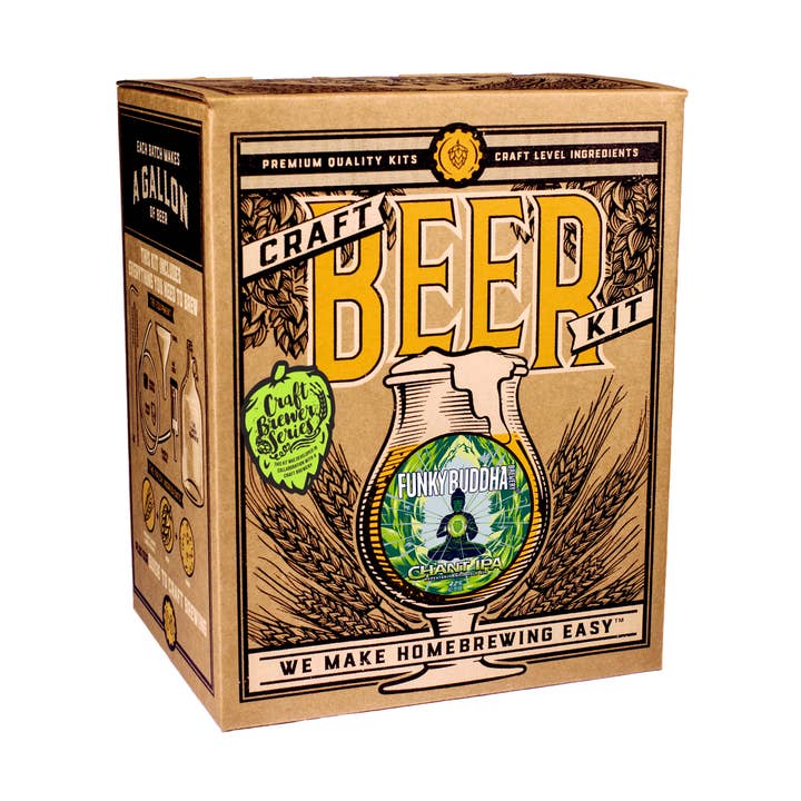 Craft a Brew - Wholesale DIY Beer/Alcohol Kit - Funky Buddha Chant IPA Brewing Kit0