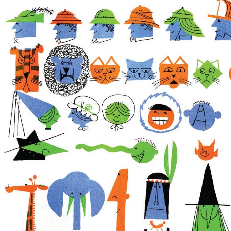 AMMO Books - Wholesale Brain Game - Kids - Ed Emberley Memory Game6