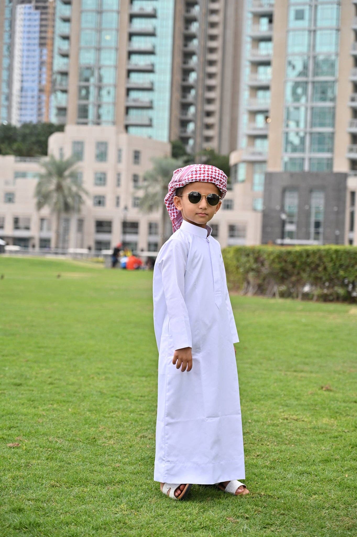 MY LITTLE JUBBA - Wholesale Jumpsuit - Baby - White Kuwaiti Baby Jubba0