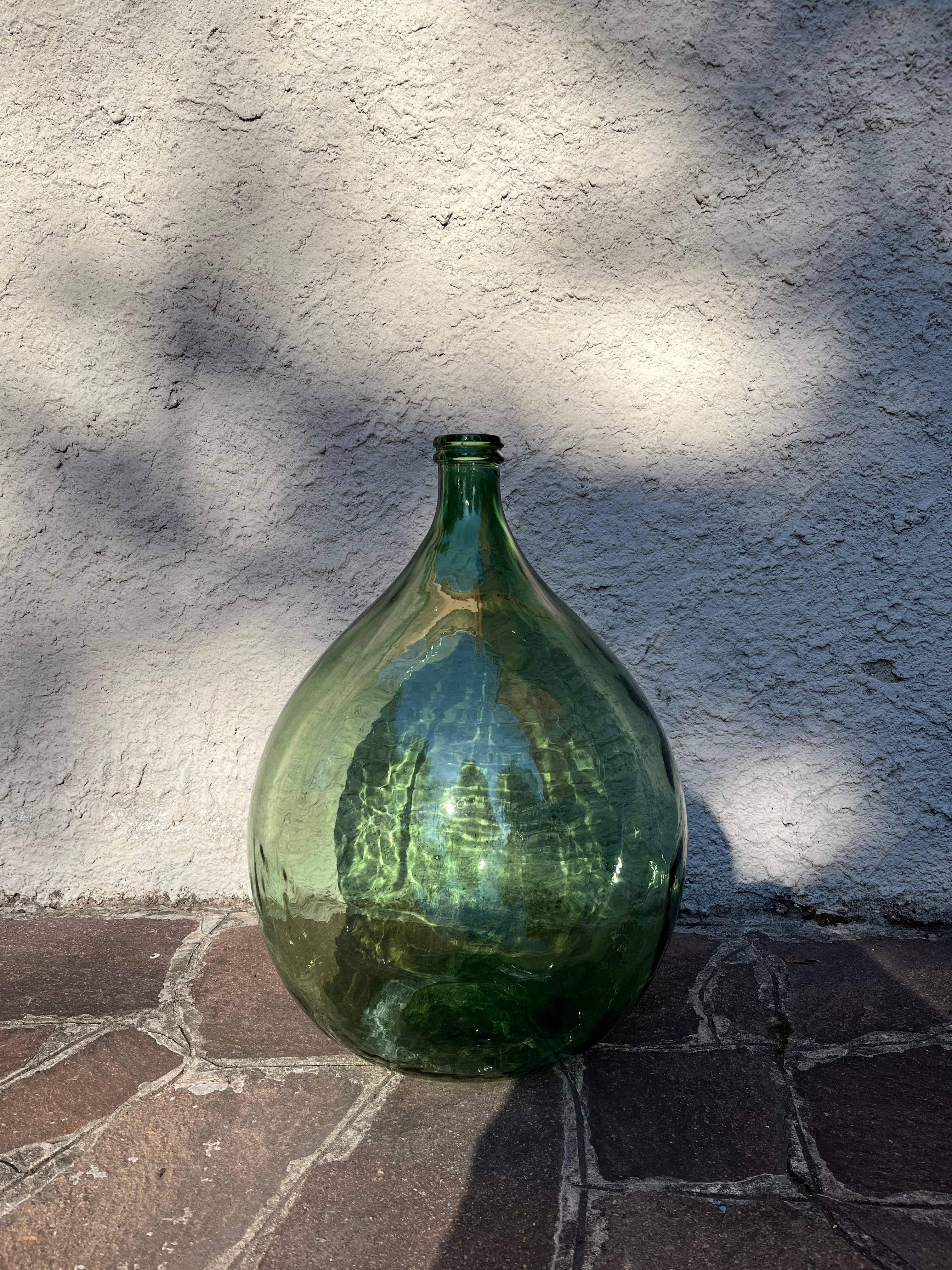 Petit truc - Wholesale Vase - Damegiana 54 liters, green, blue, white/transparent.10