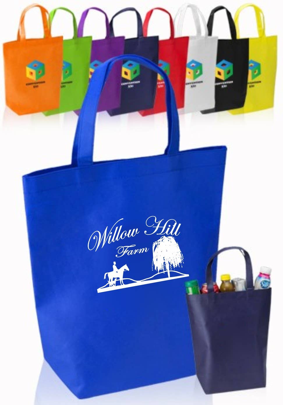 Market Street Promotions - Wholesale Tote Bag - Unisex - Jumbo Non-Woven Totes0