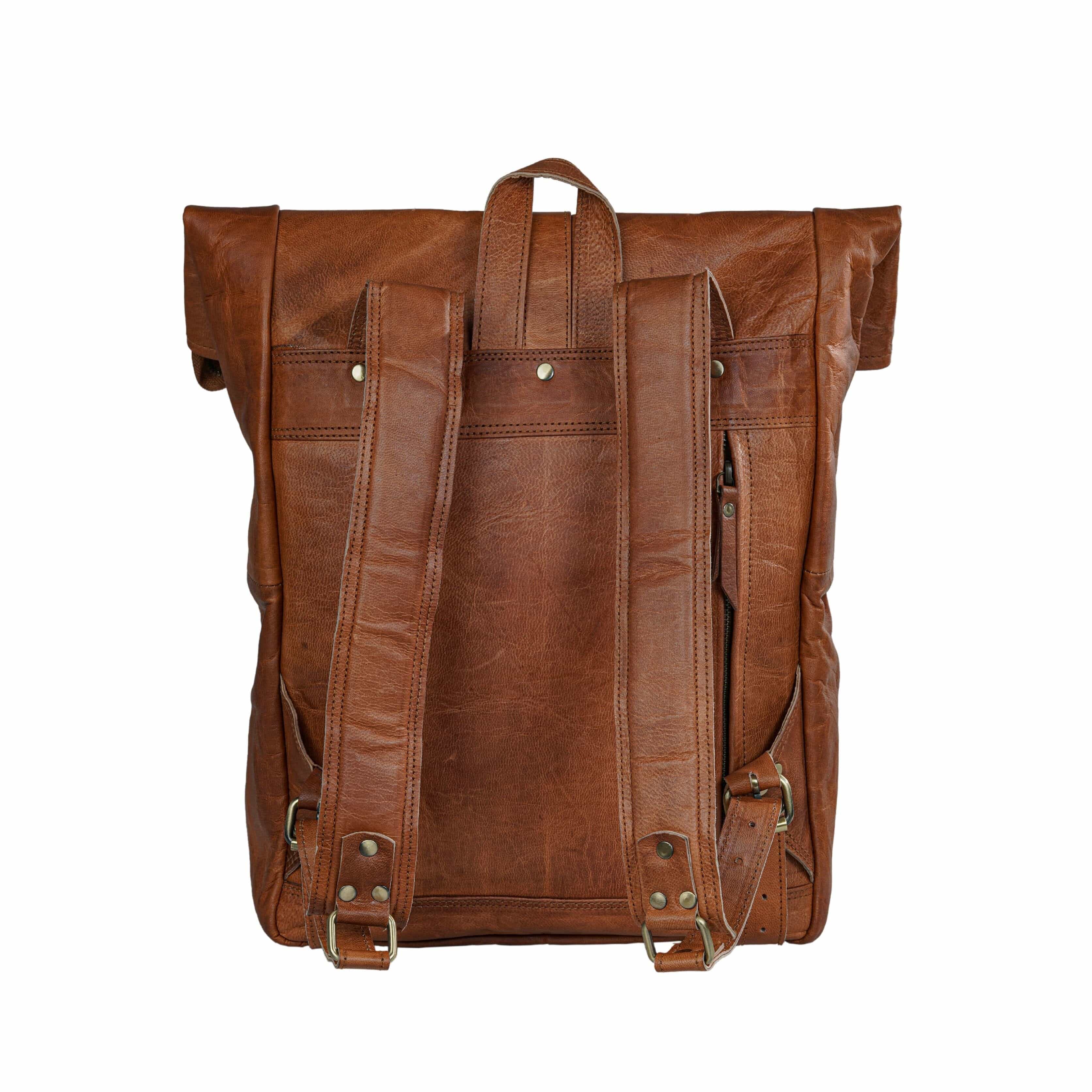 Classy Leather Bags - Wholesale Backpack - Unisex - The Ortiz Rucksack5