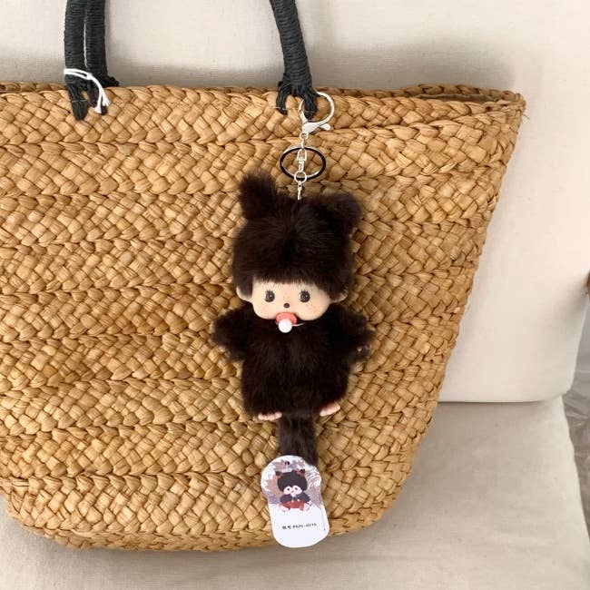MOND HAUS - Wholesale Keychain – Women's - BOBSY Baby Monkey Plush Keychain | Furry Doll Bag Charm1