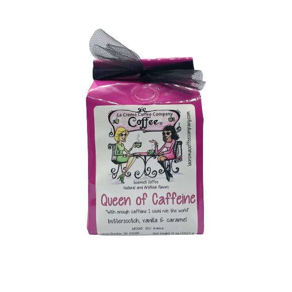 12oz Girlfriends Coffee Collection in Vibrant Bag with Bow for wholesale by La Crema Coffee Company