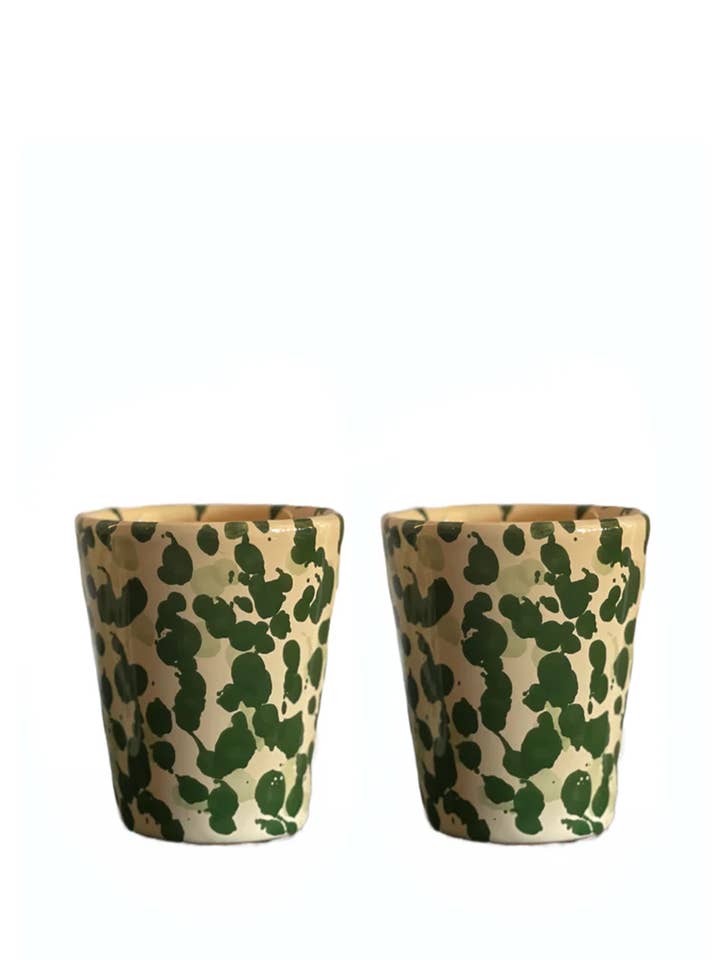 Das Keramik-Wasserbecher-Set, 2 Stück für den Großhandel von IVO ANGEL