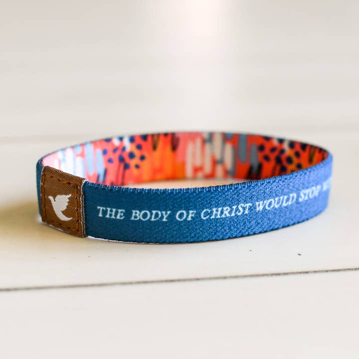 Pink Salt Riot - Wholesale Woven/Braided Bracelet - Love the Diversity Women's Elastic Bracelet3