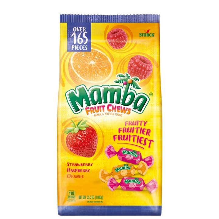 Majestic Wholesale – wholesale Gummy – Mamba Fruit Chews Candy Party Size – 165 Count Bag
0
