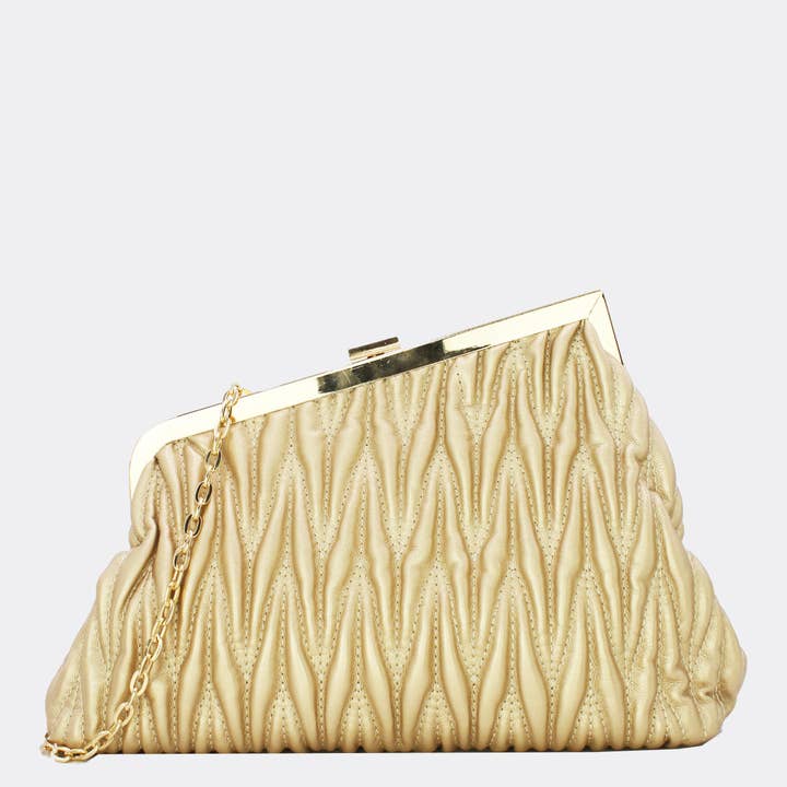 Tom&Eva (F.D.M diffusion) - Wholesale Clutch Bag - Women's - Quilted Biface Pouch-22C-555212