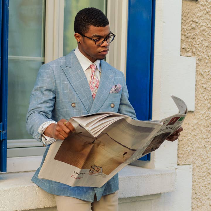 Elizabetta Made in Italy USA - Wholesale Necktie - Men's - Altamura - Printed Silk Tie - Pink4