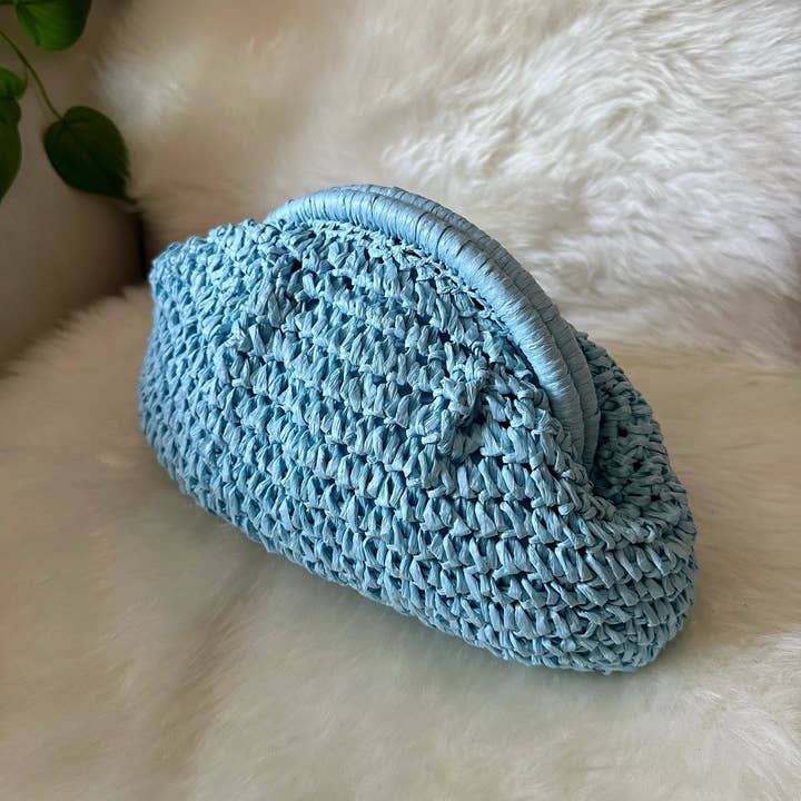 Zhade - Wholesale Clutch Bag - Women's - SOFIA - Raffia Clutch5