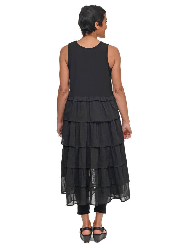 Tulip Clothing - Wholesale Dress - Women's - CS110 Rio Dress in Black*