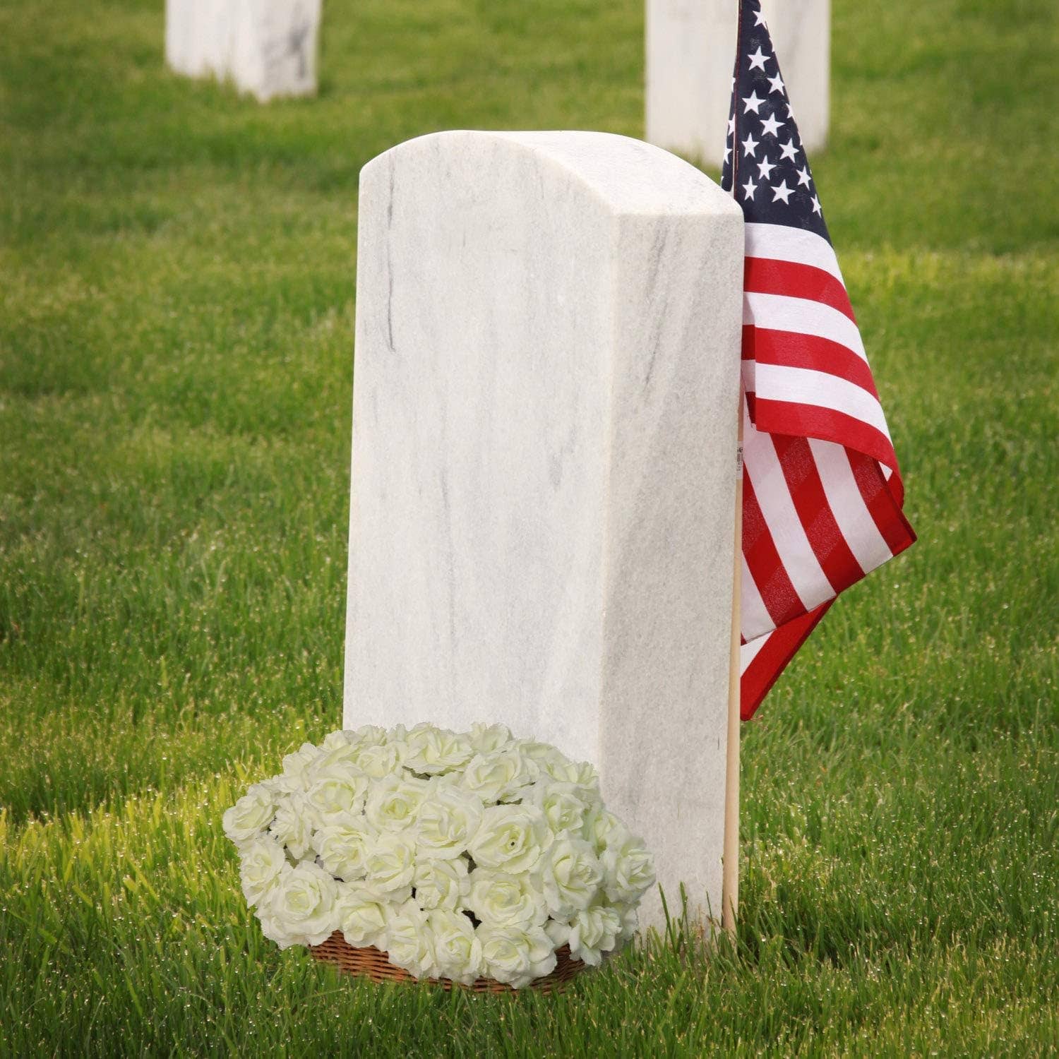 Larksilk – wholesale Konstgjorda blommor – 50-pack krämvita rosor | 3" Real Touch konstgjorda blommor4