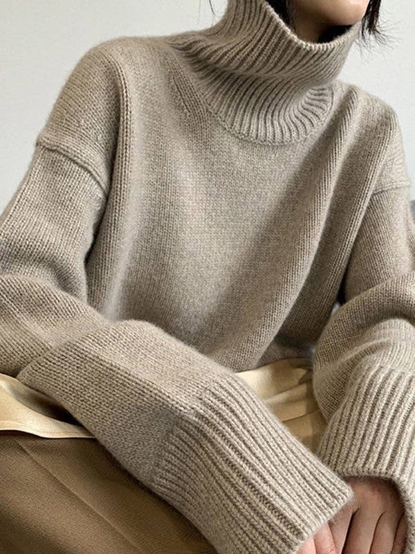 High Neck Loose Thick Cashmere Sweater and other Purchase Wholesale red sweater. Free Returns & Net 60 Terms on Faire trending on Faire.