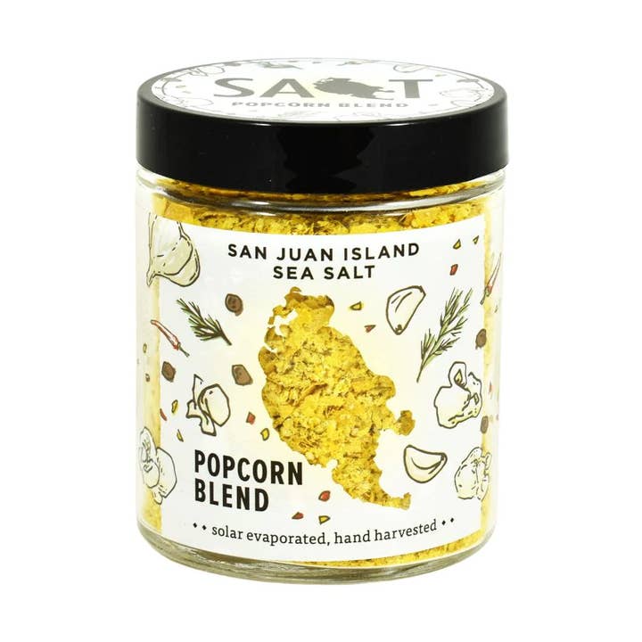 Popcorn Seasoning Blend for wholesale by San Juan Island Sea Salt