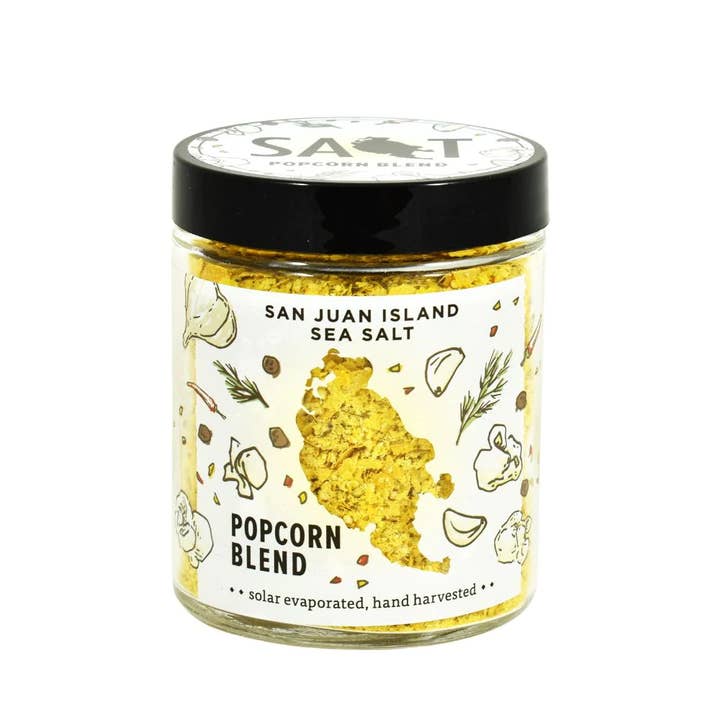San Juan Island Sea Salt - Wholesale Dried Spice Mix - Popcorn Seasoning Blend