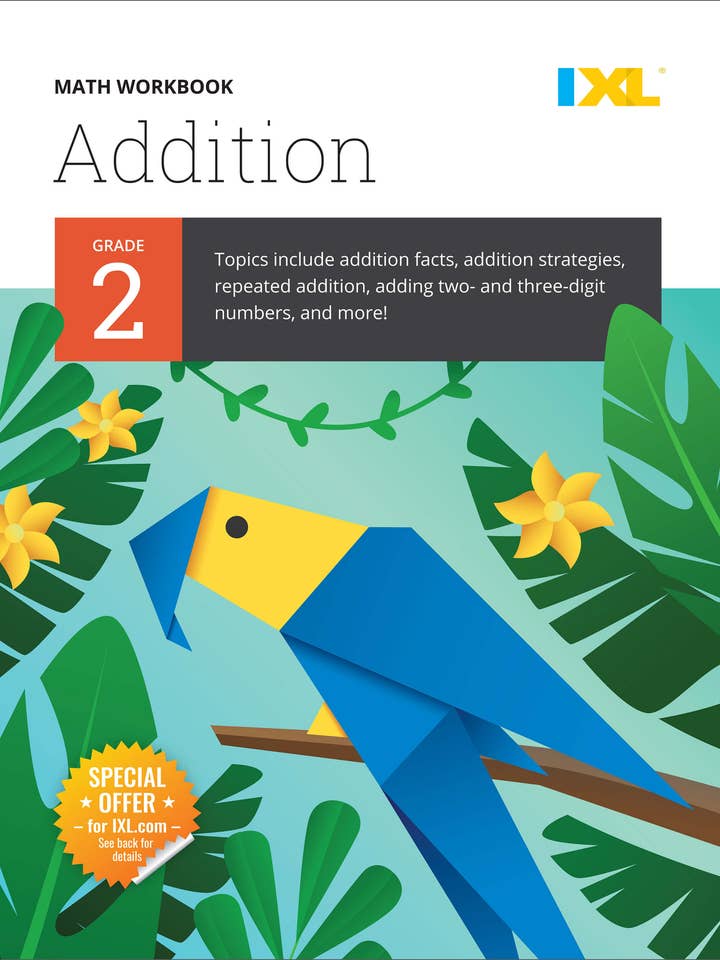 IXL Math Workbook: Grade 2 Addition for wholesale by Carson Dellosa Education
