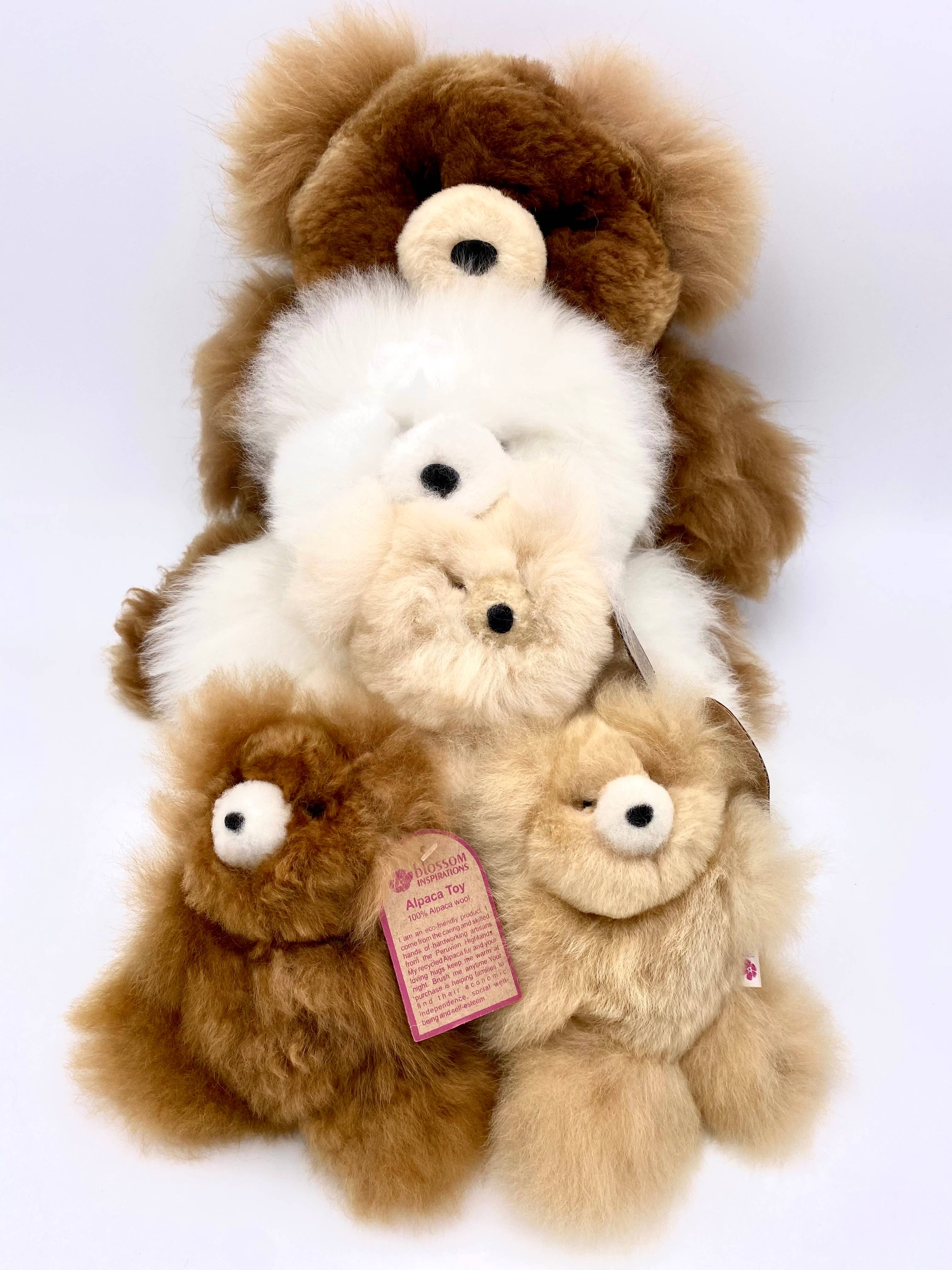 Blossom Inspirations - Vente Peluche – enfant et bébé - Peluche ours en alpaga fabriqué à la main17