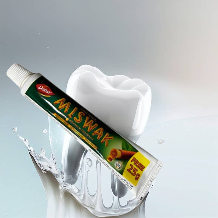 Natural Toothpaste with Siwak - Original Dabur Miswak for wholesale by Laya's Selection