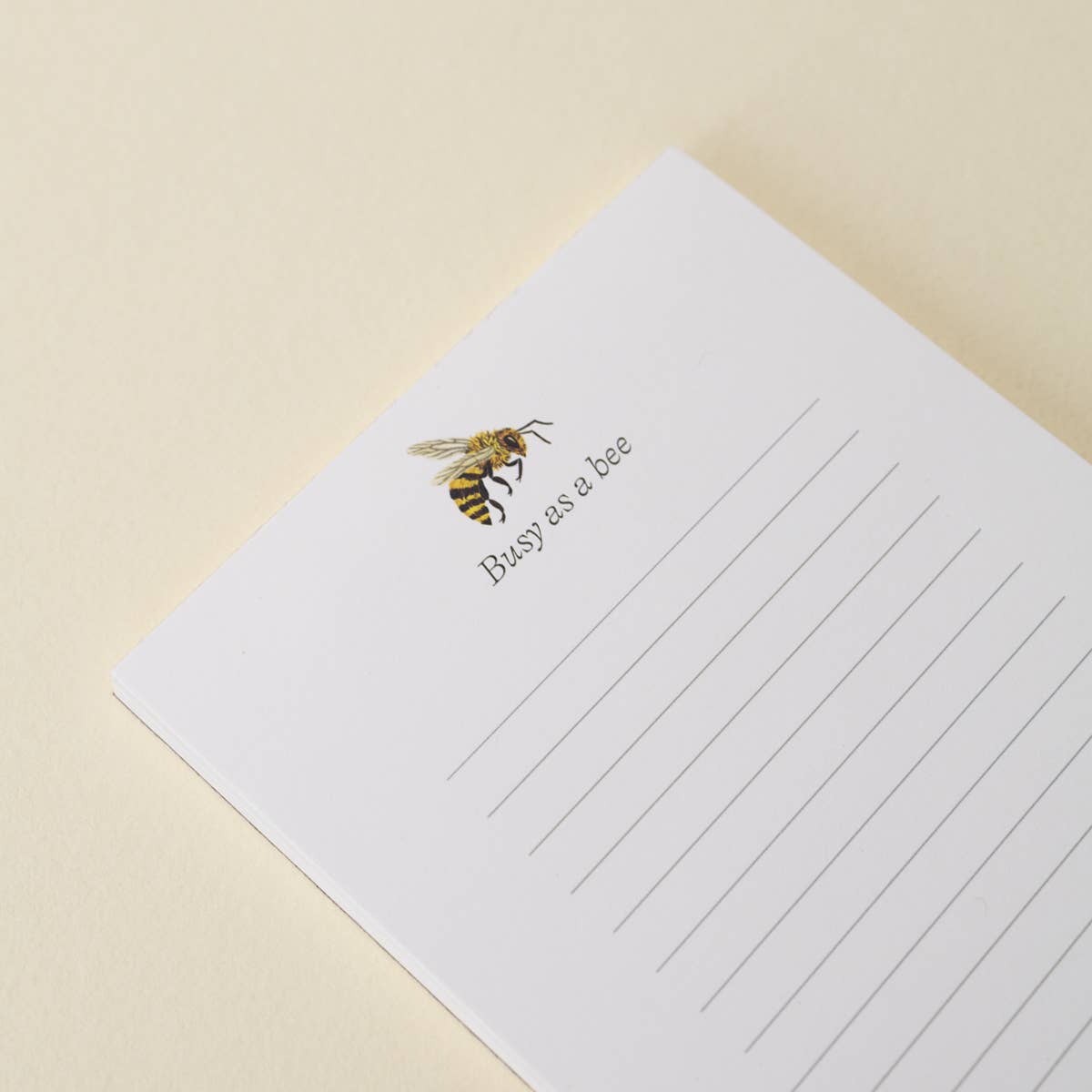 Botanica Paper Co. - Wholesale Notepad - BUSY AS A BEE |  Notepad1