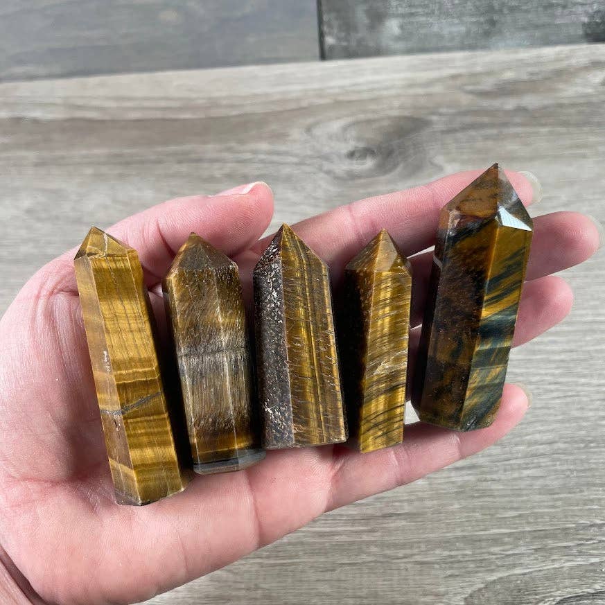 Keystone Crystals - Vendita all'ingrosso Pietra/cristallo spirituale - Obelisco di Pietra Preziosa 1-2 oz | Piccola Torre di Cristallo, Griglie e Decorazioni40