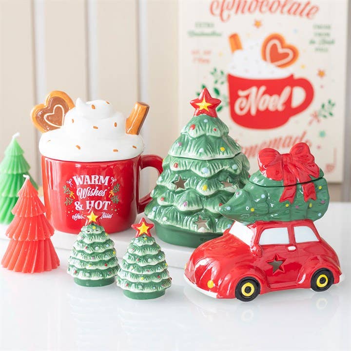 Something Different Wholesale - Wholesale Wax Warmer - Classic Car with Christmas Tree Oil Burner4