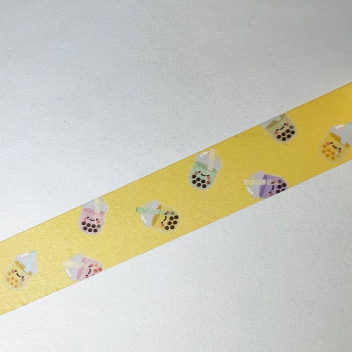 Meloncholy Co. - Wholesale Washi Tape - Boba Washi Tape3