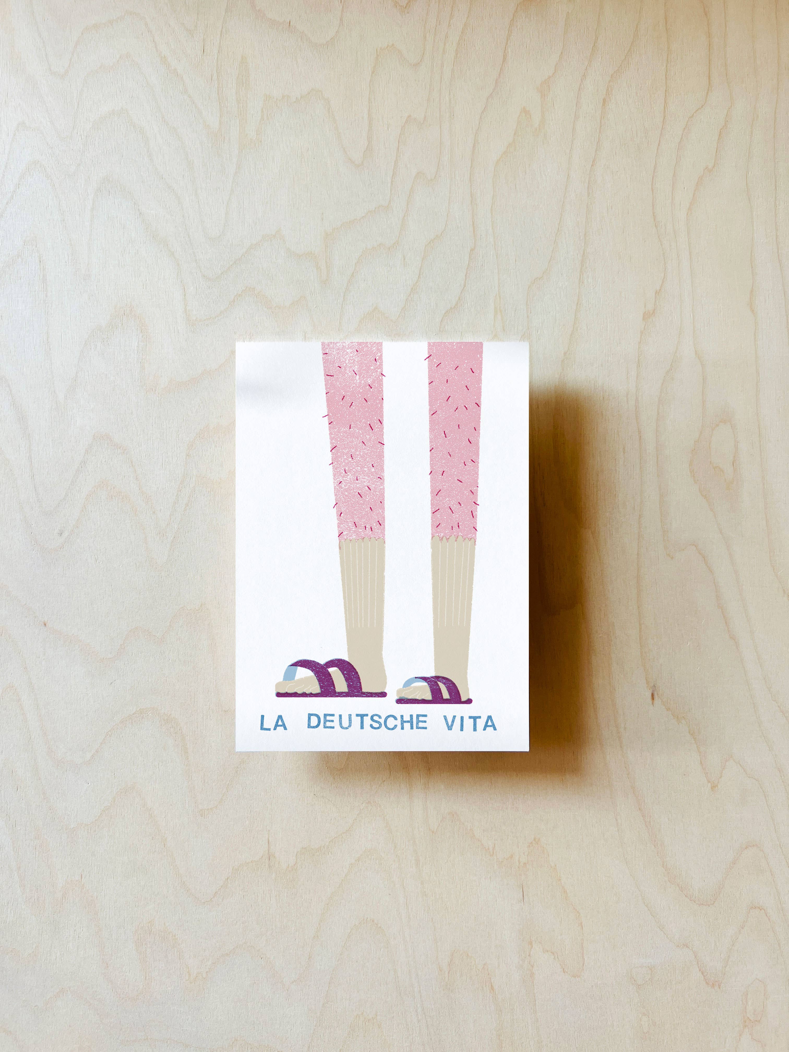 jungwiealt - Wholesale Postcard - La Deutsche Vita Postcard DIN A62