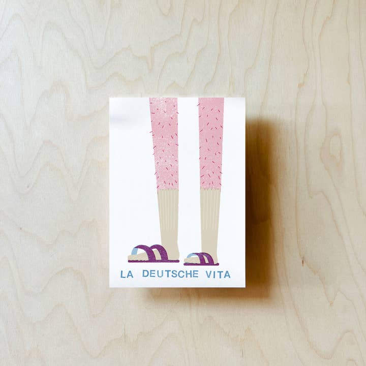 jungwiealt - Wholesale Postcard - La Deutsche Vita Postcard DIN A62