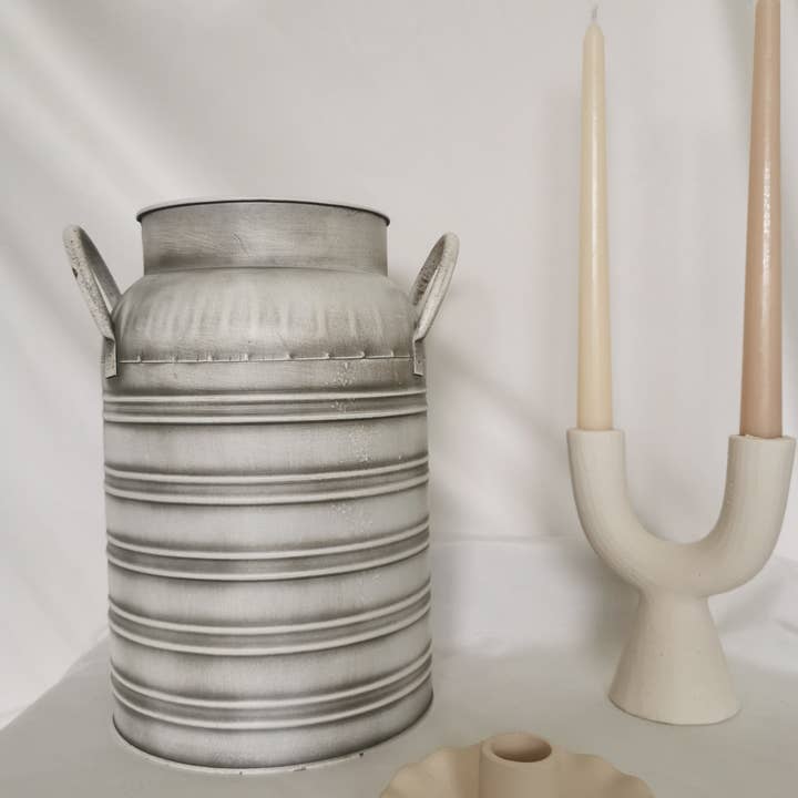 Vintage Farmhouse Look Tin Bucket and other Purchase Wholesale blank metal rolling trays. Free Returns & Net 60 Terms on Faire trending on Faire.