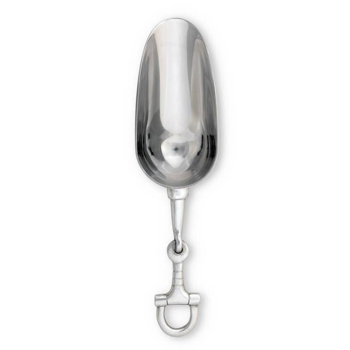 Equestrian Horse Bit Pewter Handle Ice Scoop for wholesale by Vagabond House
