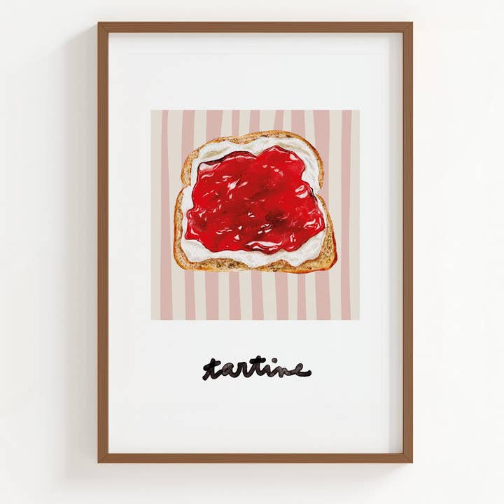 Affisch - Tartine för wholesale av Studioloujashop