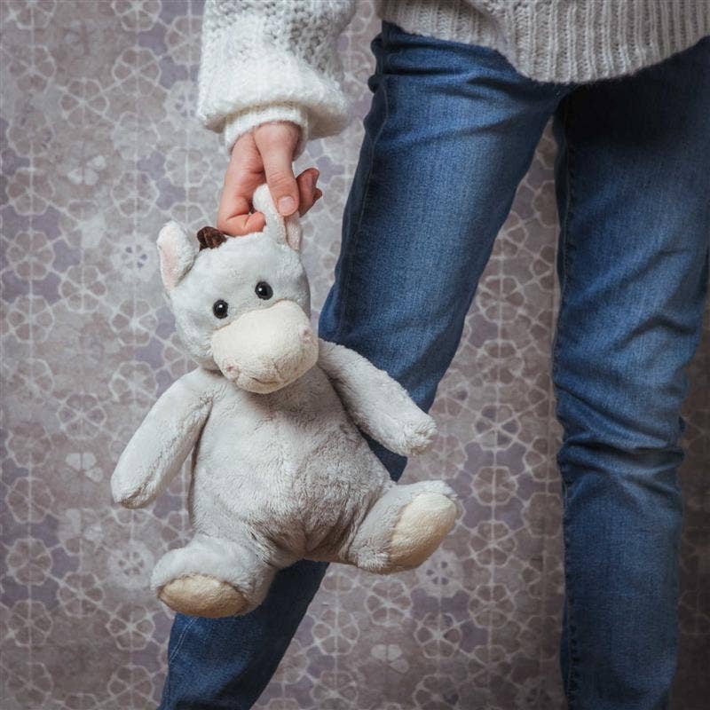 Duckshop - Vente Peluche – enfant et bébé - Peluche âne Pelle en billes - jouet câlin3