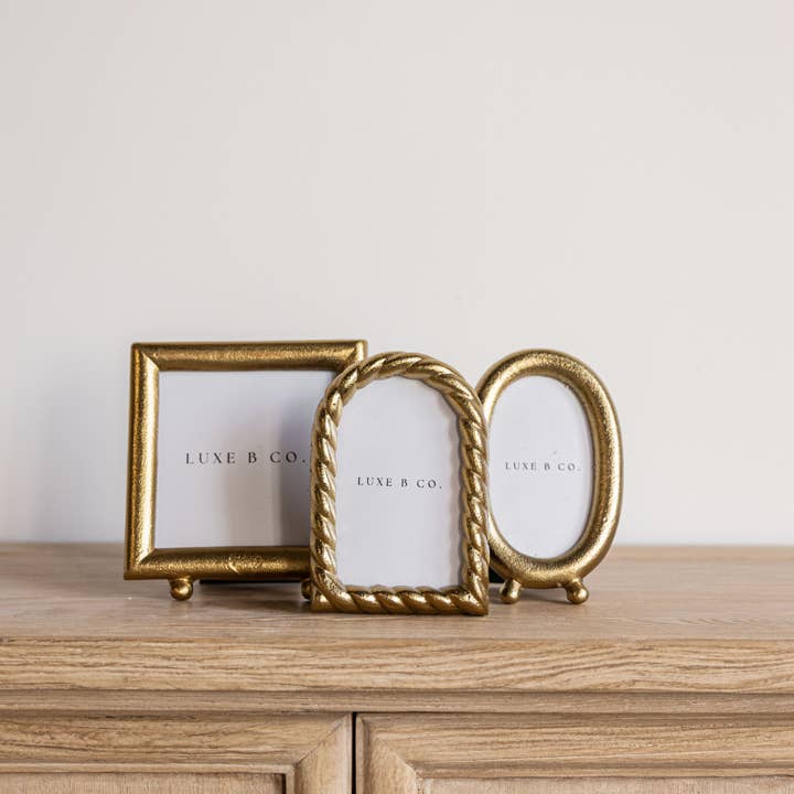 Luxe B Co - Wholesale Picture Frame - Brushed Brass Inspired Photo Frame1