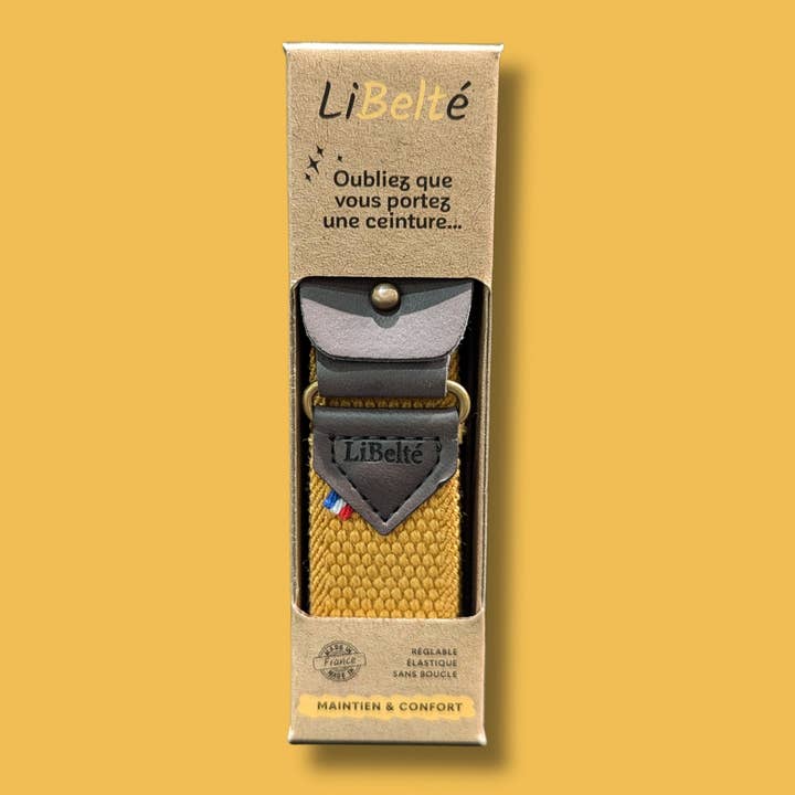 Libelté® belt | Mustard for wholesale by Libelté